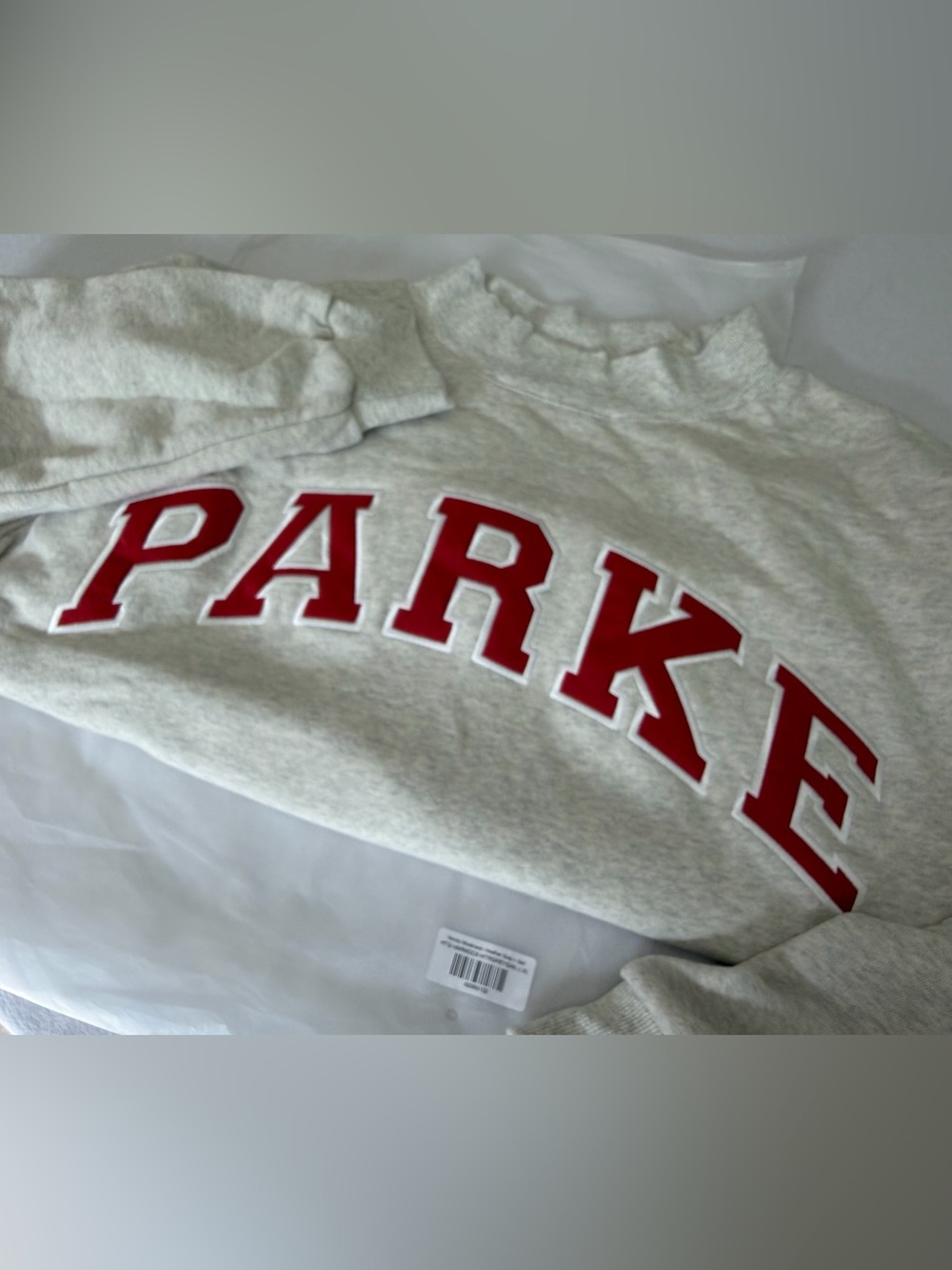 PARKE Heritage Sail mockneck Sweatshirt L/XL NEW
